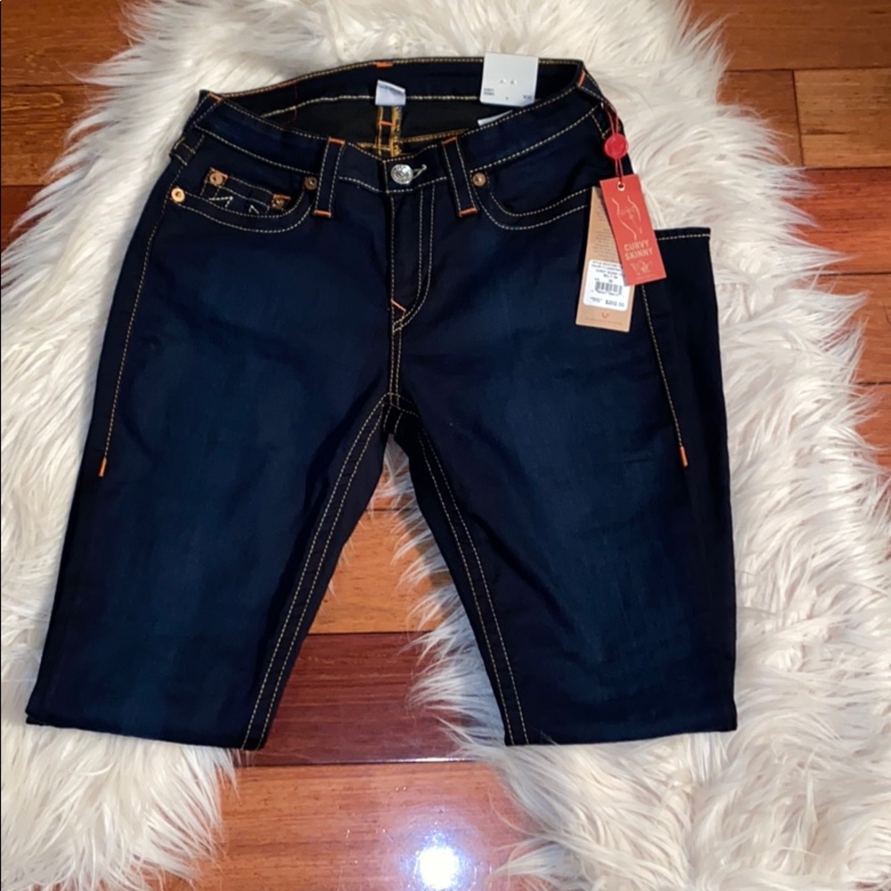 True Religion curvy skinny jeans